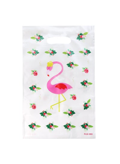 Buy Kids Party Favor Bags Shiny Candy Pouches Flamingo in Saudi Arabia