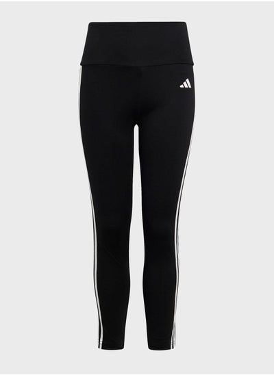 Buy Kids Train Essential 3 Stripes Tights in Saudi Arabia