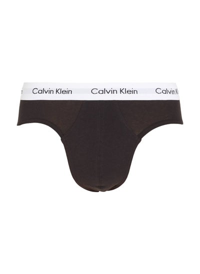 Buy Calvin Klein Men's Briefs - 3 Piece Set - Underwear - Cotton , Black in Saudi Arabia