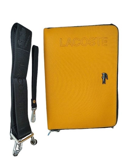 Buy Lacoste Compact Sleeve Airline Clutch Bag - A Stylish Companion for Every Occasion in Egypt
