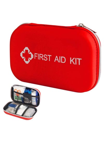 اشتري First Aid Kit Medicine Rescue Bag Medical Kit Survival Emergency Bag Compact First Aid Kit Small Medical Emergency Survival Kit with Storage Bag for Home Boat Travel Family Car Office 177Pcs في الامارات