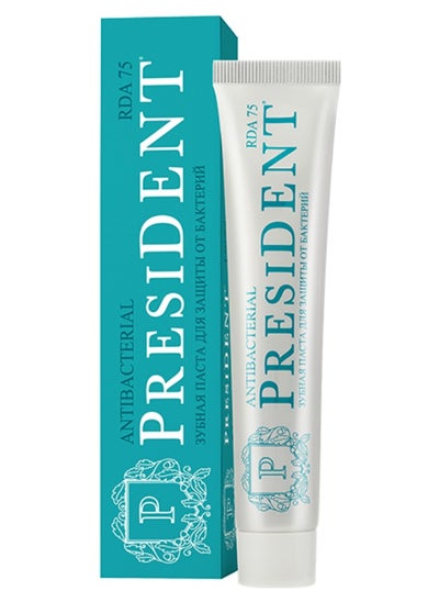 Buy President Anti-Bacterial Toothpaste 50 ml in Saudi Arabia