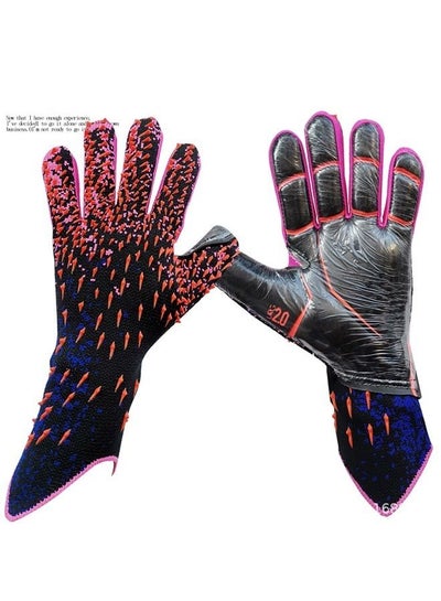 Buy Football Goalkeeper Gloves Fire Falcon Non-slip Wear-resistant in UAE