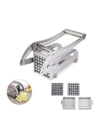 Buy Stainless Steel Manual Potato Cutter Shredder, French Fries Slicer Potato, For Potatoes, Carrots, Cucumbers and Other Vegetables. in Saudi Arabia