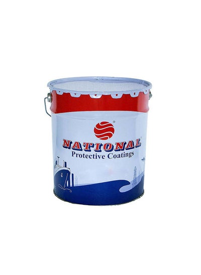 اشتري National Paints Polyurethane Top Coat RAL 5017 18LTR في الامارات