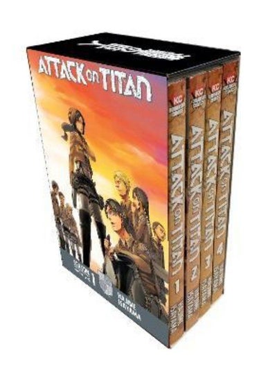 اشتري Attack On Titan Season 1 Part 1 Manga Box Set في الامارات