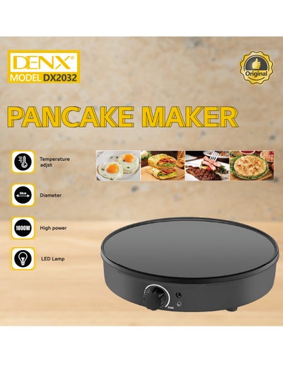 Buy Electric Non-Stick Griddle Baking Pan Black in Saudi Arabia