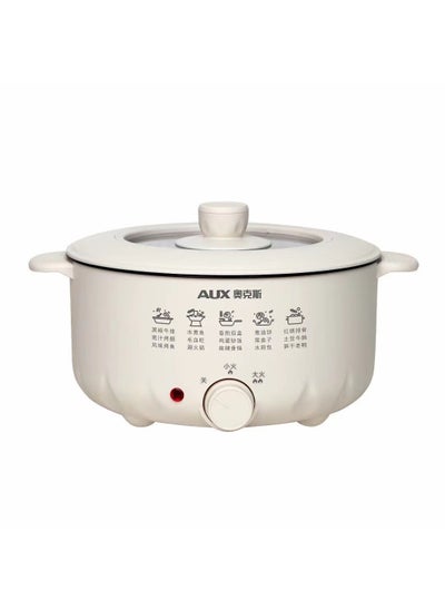 Buy AUX 4L Electric Hot Pot Multi-Function Non-Stick Oaks electric chafing dish 4L in UAE