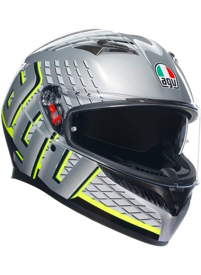 Buy Agv K3 Full Face Ece 22.06 Motorcycle Helmet - Fortify in UAE