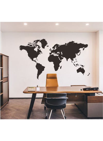 Buy Environmental Waterproof Removable Safety World Map Wall Stickers Selfadhesive Decorate With Bar Coffee House Dormitory Classroom Office Bedroom Living Room Decor Wallpaper Wall Decal in Egypt