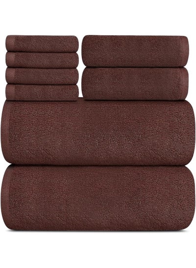 اشتري Premium Bath Towels Set Pack of 8 في الامارات