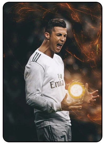 Buy Protective Case Cover For Samsung Galaxy Tab A 8 Inch 2019 (T295) Ronaldo In Action in UAE