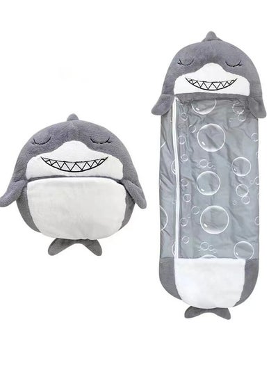 Buy COOLBABY Kids Cartoon Lazy Warm Sleeping Bag Foldable Cartoon Animal Sleeping Bag Suitable For Children Playing And Camping in UAE