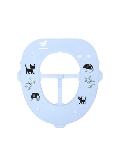 Buy Portable Foldable Potty Seat Baby Toilet Seat with Ergonomical Design Cute Pattern for Standard Toilet Travel Home Use Baby Toddlers in UAE
