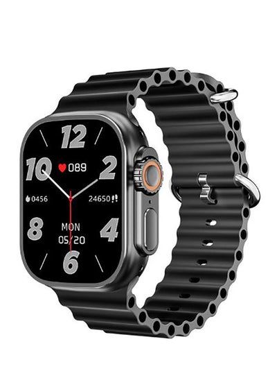 Buy Smart Watch WS Ultra Series 9 AMOLED display With Health Fitness Tracker Sport Watch Supports 49MM-Black in Saudi Arabia