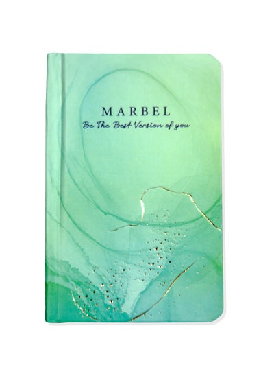 Buy Marble A6 Notebook Size 14*10 Mint Green in Egypt