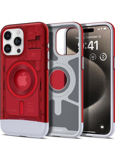 Buy Classic AC1 MagFit for Apple iPhone 15 Pro Max case cover MagSafe compatible - Ruby in Saudi Arabia