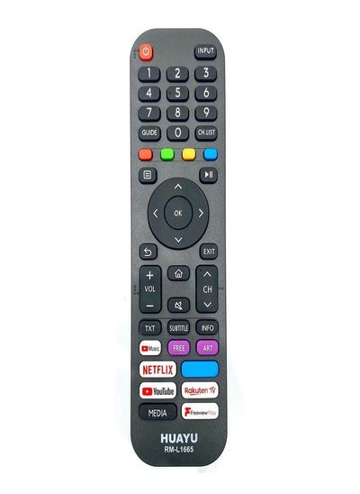 اشتري Universal Replacement Remote Control For Smart Lcd Led RmL1665 في السعودية