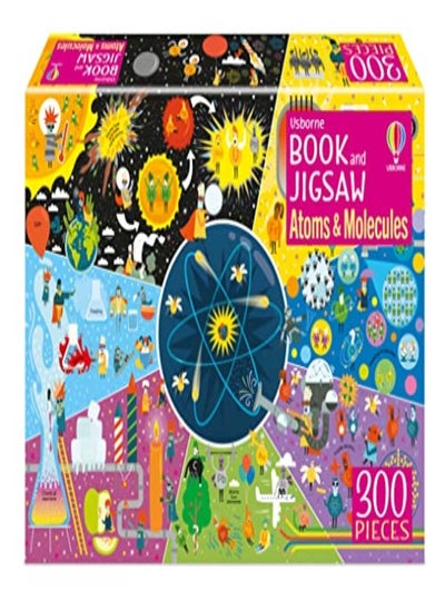 Buy Usborne Book And Jigsaw Atoms And Molecules in UAE