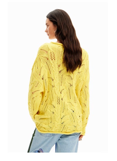 Buy Oversize openwork pullover in Egypt