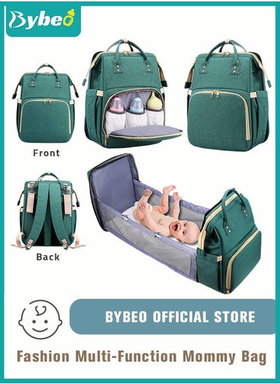 Buy Baby Diaper Bag Backpack, Multifunction Diapers Changing Station for Boys Girls Outdoor and Travel, Infant Shower Gifts, Large Capacity, 900d Oxford, USB Port in UAE