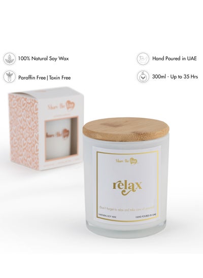 Buy Relax - Soy Wax Candle in UAE