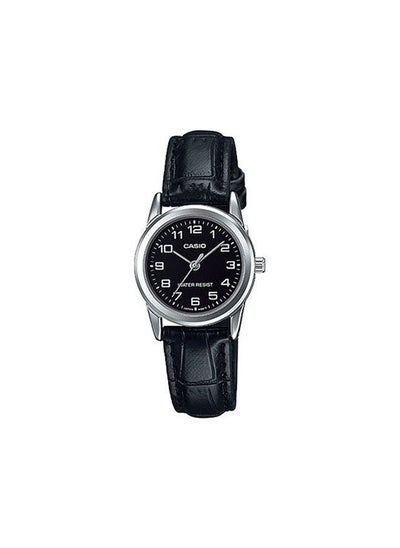 اشتري Leather Analog Watch LTP-V001L-1BUDF في مصر