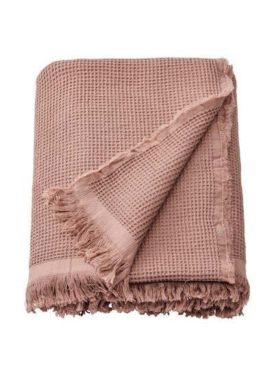 اشتري Throw Pale Pink 130X170 Cm في السعودية