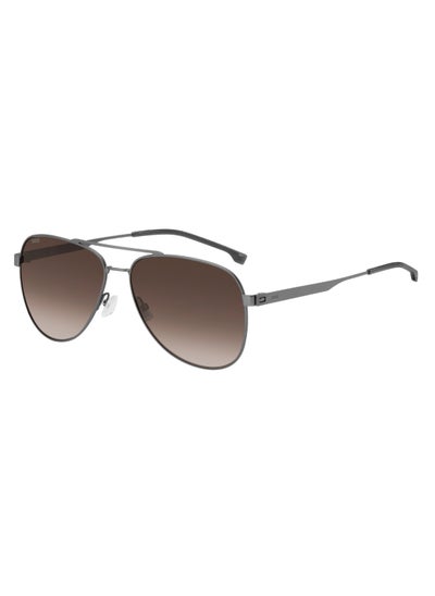 Buy Men's UV Protection Sunglasses Boss 1641/S Grey 51.1 - Lens Size: 60 Mm in UAE