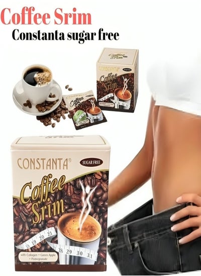 Buy Constanta Coffee Body Srim Sugar Free 1 box 12 sachets of 15 gm in UAE