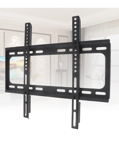 Buy Universal Wall Mounted TV Mount Bracket For 32 To 82 Inch LCD LED Flat Screens Heavy Duty Adjustable Space Saving VESA Compatible Sturdy Streamlined Design Easy Installation in UAE