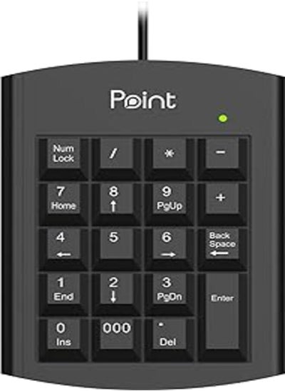 Buy USB Keypad NUM LOCK PT-810 POINT in Egypt