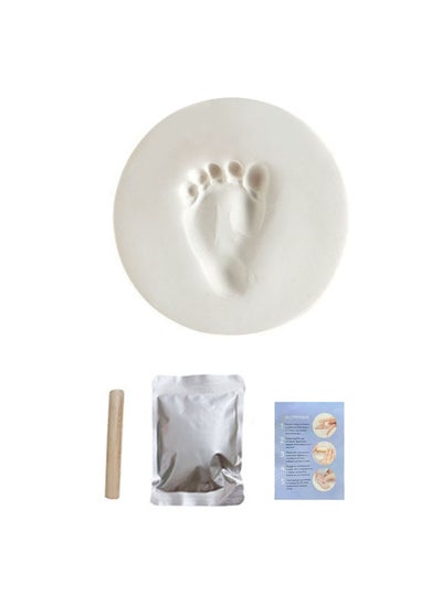 Buy Newborn Baby's Hands And Feet Wash-Free Printing Clay Souvenir in UAE