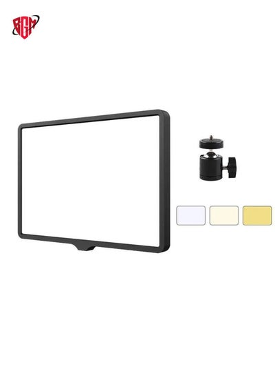 Buy 10 Inch 3000-6500K Three-color Temperature Photography Flat-panel Live Fill Light,Spec: Only Light in UAE