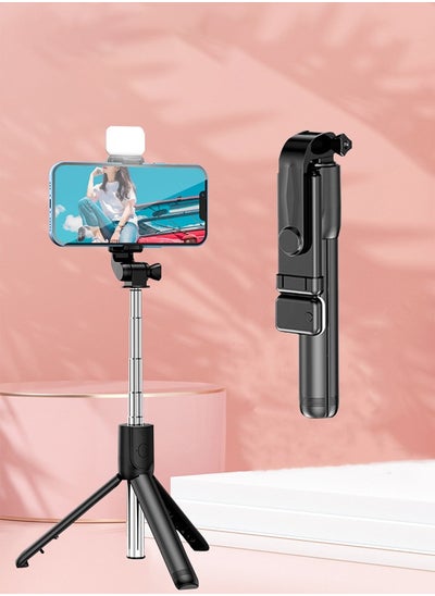 Buy Bluetooth Mobilife Selfie Stick with Light and Tripod Stand in UAE