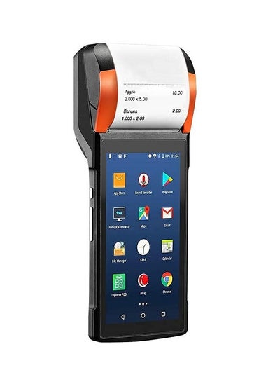 اشتري V2 POS Terminal with Receipt Printer with Camera Speaker and Barcode Scanner All in One Handheld PDA  Android 7.1 System Support 4G في الامارات