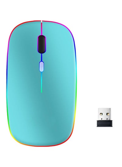 اشتري New Dual Mode 5.0 Bluetooth Wireless Mouse في السعودية