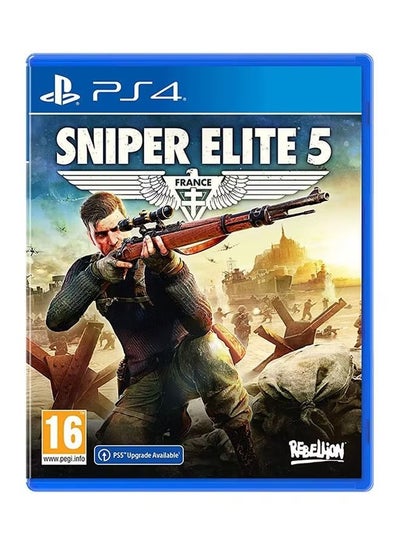 Buy 505 Games-Sniper Elite 5 (PS4) - Action & Shooter - PlayStation 4 (PS4) in Egypt