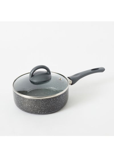 اشتري Onyx Non-Stick Saucepan With Lid And Induction Base في السعودية