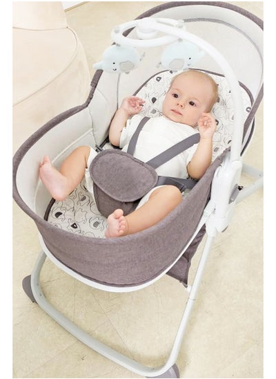 Buy Baby Rocker Baby Electric Bouncer Toddler Bassinet Three Gear Adjustment Infant Rocking Bouncer Suitable for Newborns Baby in Saudi Arabia