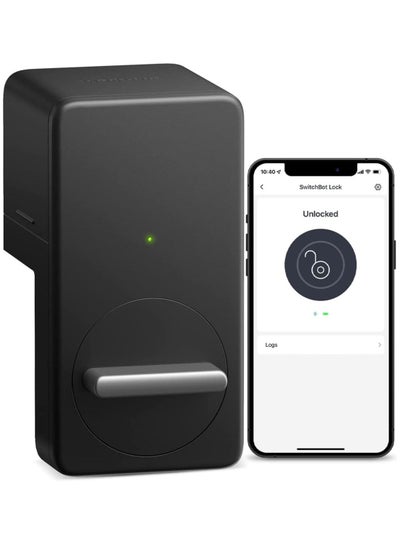 Buy Smart Lock Bluetooth Electronic Deadbolt Keyless Entry Door Lock Smart Lock for Front Door Compatible with WiFi Bridge in UAE