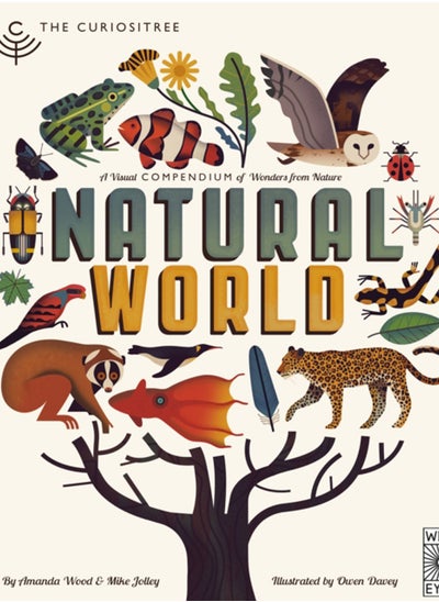 Buy Curiositree: Natural World : A Visual Compendium of Wonders from Nature - Jacket unfolds into a huge wall poster! in Saudi Arabia