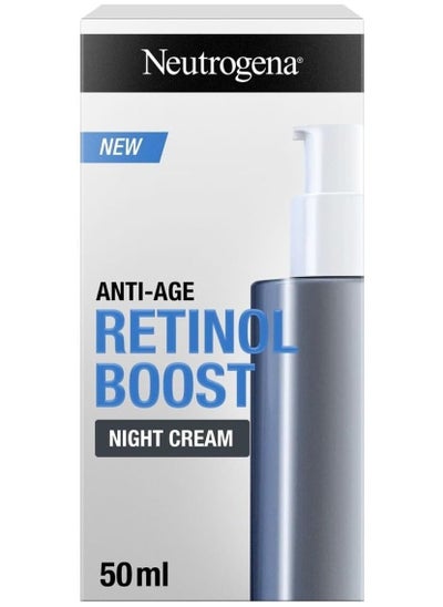 Buy Neutrogena Retinol Boost Night Cream, 50ml in UAE