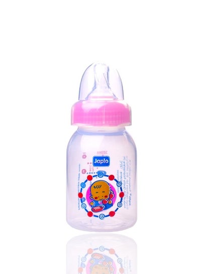 Buy Round baby feeding Bottle with Anti-colic nipple & Lukewarm water mixer size 150 ml RD150  (assorted) in Egypt
