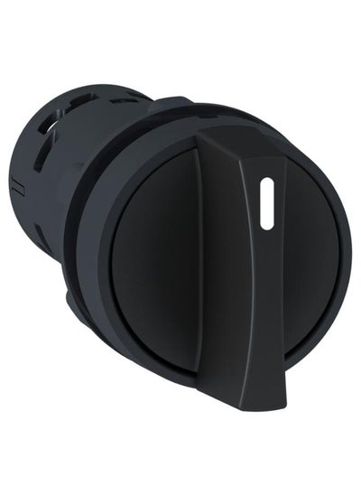 Buy Monolithic Selector Switch, Black Plastic, 2 Positions, 1 Normally Open Contact, Schneider Electric in Egypt