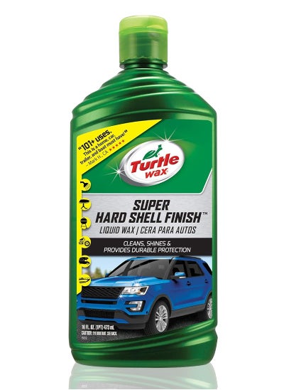 Buy Turtle Wax Super Hard Shell Liquid Wax - 18 FL OZ (473 ML) - Ultimate Car Care for Cleaning, Shining, and Durable Protection in Saudi Arabia