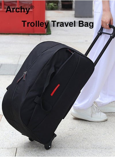 Buy Unisex Trolley Travel Bag Waterproof Large Capacity Multifunctional Luggage Bag in UAE