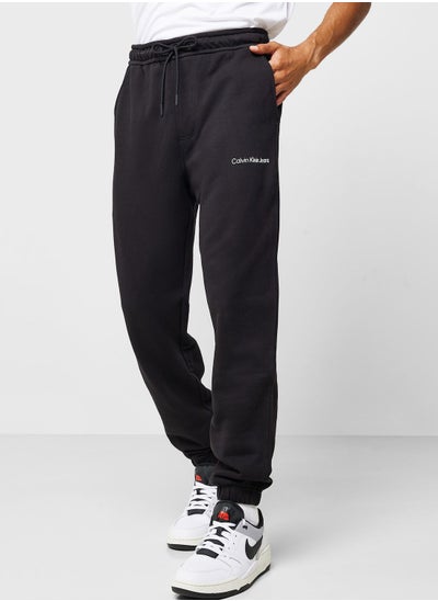 اشتري Logo Drawstring Joggers في الامارات