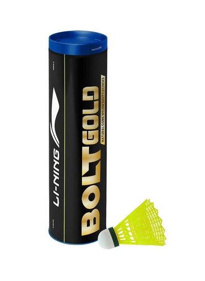 Buy Bolt Gold Natural Core Nylon Shuttlecock in UAE