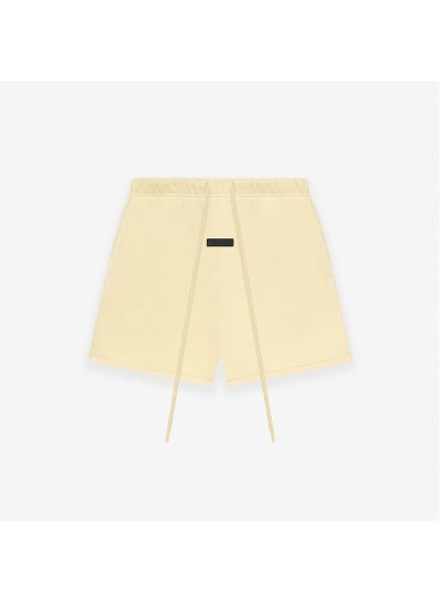 اشتري 2024 SS Stretch Waistband Shorts FOG ESSENTIALS Sweat Brand Spring Garden Yellow في الامارات